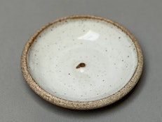 Incense Stoneware Holder | Piker White
