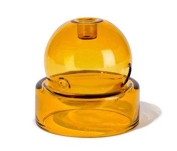 SACKVILLE & CO. - Crystal Ball Pipe | Yellow