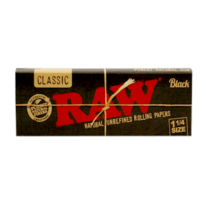 RAW - Papers - Raw Black 1.25"