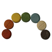 Rainbow Rock-Its | 7 Caps | GreenLife