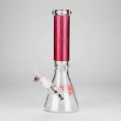 Xtreme - 13" Glass Bong (Pink)