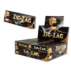 Zig Zag - Zig Zag - Gold 1 1/4 Papers