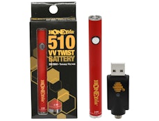 HoneyStick Variable Voltage Twist Battery - Red