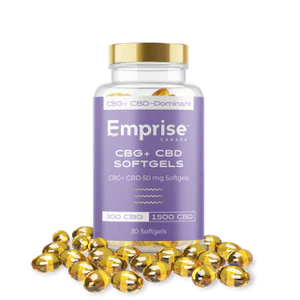 Inaturally Organic Inc - Emprise CBG + CBD Softgels 10mg + 50mg