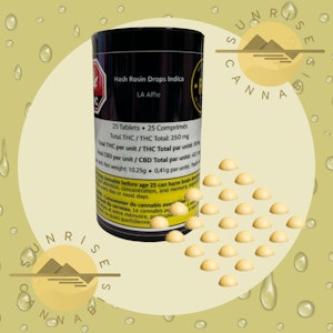 Rosin Heads - V2 HASH ROSIN DROPS - ROSIN HEADS -  25 X 10MG - INDICA