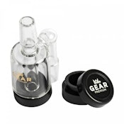 Gear Silicone Bottom Reclaim Catchers 14mm all different sizes- Male to Male 90 Degree Black Silicone