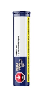 Pura Vida - Strawberry Gush Live Resin Jumbo Dispenser 1.2G