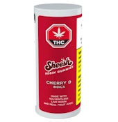 (Sheesh) Cherry D Indica Live Rosin  (Full Spectrum) 4x2.5mg soft chews