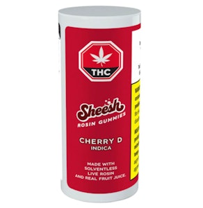 Sheesh - Cherry D Indica Live Rosin 4pc Soft Chews - Sheesh