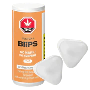 THC Tablets | 25 Caps | Indiva Blips