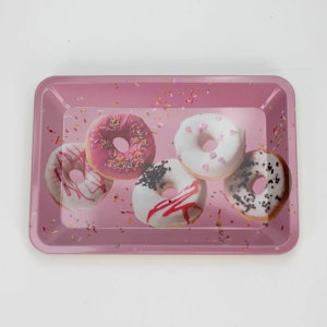 777 Smoke - Metal Tray Small - Donuts
