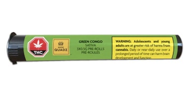 GREEN CONGO PRE-ROLLS - 1.5