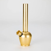 6.5" Metal Shining Color Bong - Gold