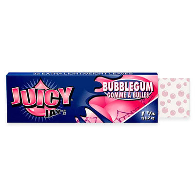 Juicy Jay's - 1.25" Rolling Papers - Bubblegum