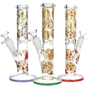 10" Arsenal Sugar Skull Straight Shooter Bong