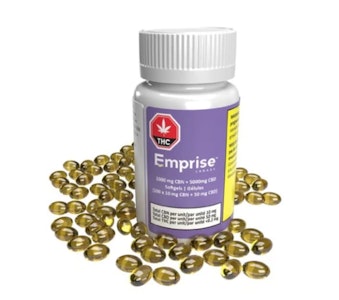 emprise canada - Emprise Canada | 1000mg CBN + 5000mg CBD Softgels | 100 Pk