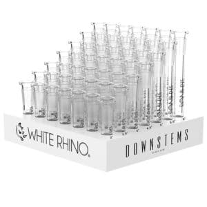 Accessory Distributor - White Rhino Glass Down Stem 19/14mm