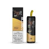 M8te Popit | White Stripe | 20mg/20mL Nicotine Vape