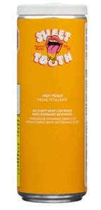 SWEETTOOTH - Fizzy Peach Live Rosin Drink - THC 10mg x 355ml