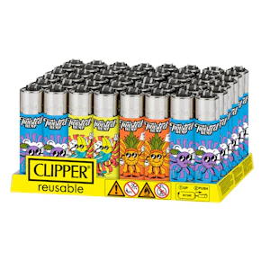 Clipper - Reusable Clipper Lighter I Twisted Hemp Characters - Reusable Clipper Lighter I Twisted Hemp Characters