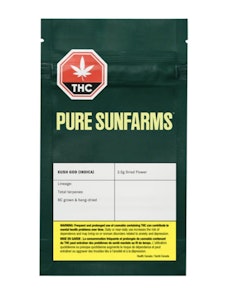 Pure Sunfarms - Pure Sunfarms - Kush God (3.5g)