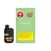 Glacial Gold - 1:1 Honey Dewcumber 1g Disposable Vape