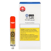 IRIS Labs - Purple Sundaze Live Resin 1g Prefilled Vape Cartridge