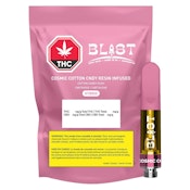 BLAST - Cosmic Cotton CNDY Resin infused 1g Prefilled Vape Cartridge