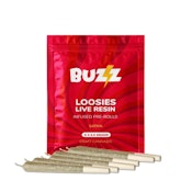 BUZZ-BLUE DREAM-LOOSIES LIVE RESIN INFUSED- SATIVA 6 X .5G PR'S