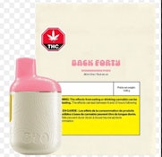 Back Forty Strawberry Pink 0.95g Disposable Vape