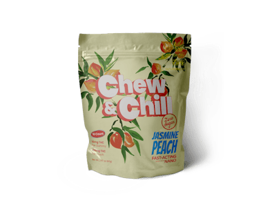 Chew and Chill - Chew and Chill Jasmine Peach 2 x 5mg Gummies