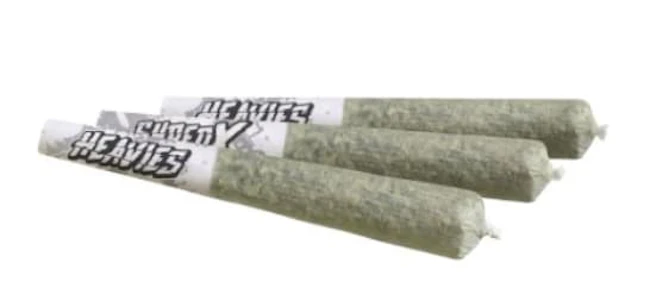SHRED X - Blueberry Blaster Heavies Infused Pre-Rolls - 3x0.5g