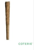 Coterie Double-Infused Tangerine 1 x 1g Live Resin and Kief Infused Blunt