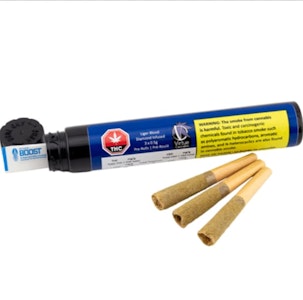 Virtue Cannabis - Liger Blood Diamond Infused 3 x 0.5g Infused Pre-Rolls - Virtue Cannabis