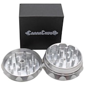 2.5" CannaCrush 2 Piece Grinder - Black