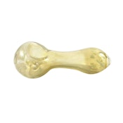 3.75 Fumed Spoon with Dots on Head and Mouthpiece