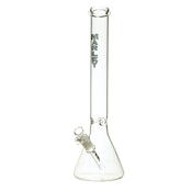 18" 5mm Marley Original Beaker Bong (White)