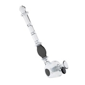 9" Nice Glass Hand Pipe (Black)