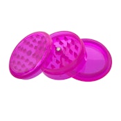 Acrylic 3-Piece Grinder w/ Storage - Pink