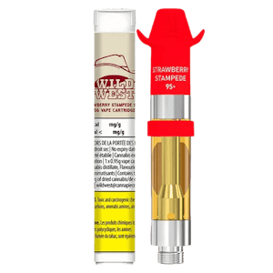 Wild West - Wild West Strawberry Stampede Liquid Diamonds 0.95g Prefilled Vape Cartridge