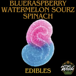 Sourz by Spinach - Blue Raspberry Watermelon Sourz - 5 x 10mg