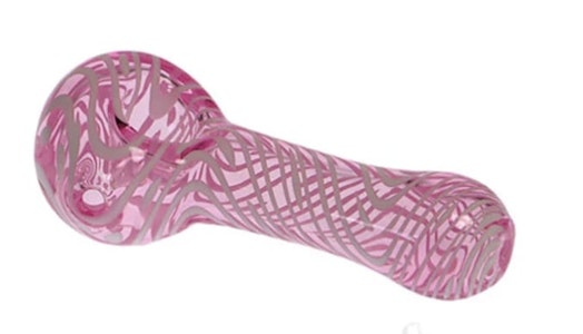 puff - SWIRL HAND PIPE PINK