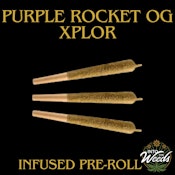 Purple Rocket OG Infused Pre-Roll - 3x0.5g