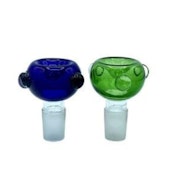 18mm Assorted Colors Glass Bowl