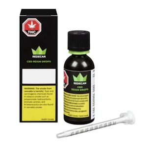 Redecan - CBD Reign Drops - 15mg CBD + <1mg THC per 1ml