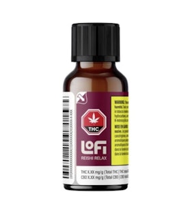 LoFi - Reishi Relax Oil - 2mg THC + 50mg CBD per 1ml