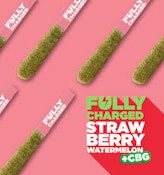 Fully Charged Strawberry Watermelon OG 3 x 0.5g CBG Infused Pre-Rolls