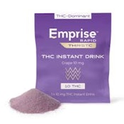 Emprise Rapid THirstC Grape 10 mg THC Instant Drink 1 x 24g powder