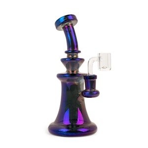 Red Eye Tek - Red Eye Tek | Metallic Terminator Finish Spectrum Concentrate Rig | 8"