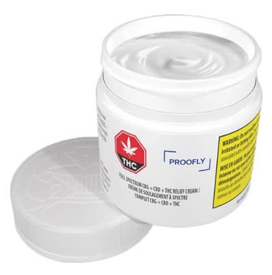 Full Spectrum CBG + CBD + THC Relief Body Cream